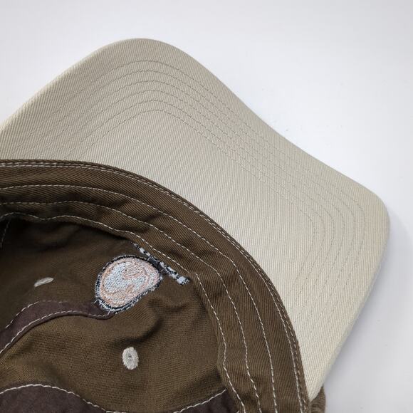 WCCU Insurance Agency Strapback Baseball Cap Brown One Size Port Authority - Picture 8 of 9